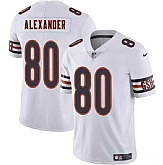Men & Women & Youth Chicago Bears #80 Maurice Alexander White 2025 Vapor Stitched Jersey,baseball caps,new era cap wholesale,wholesale hats